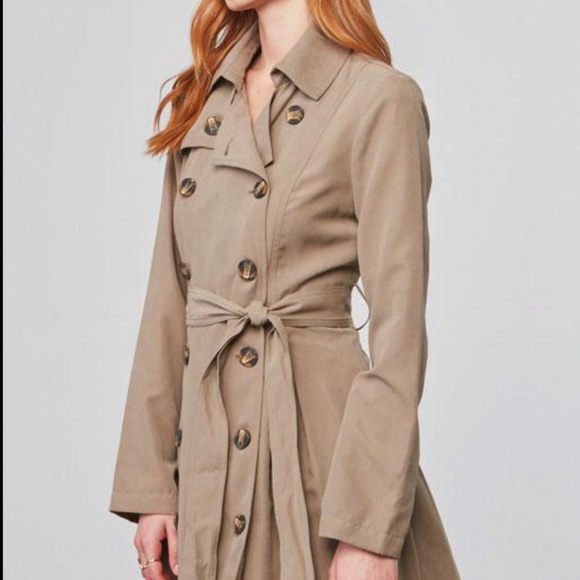 Jack by BB Dakota Lexia Trench Coat - Picture 12 of 12